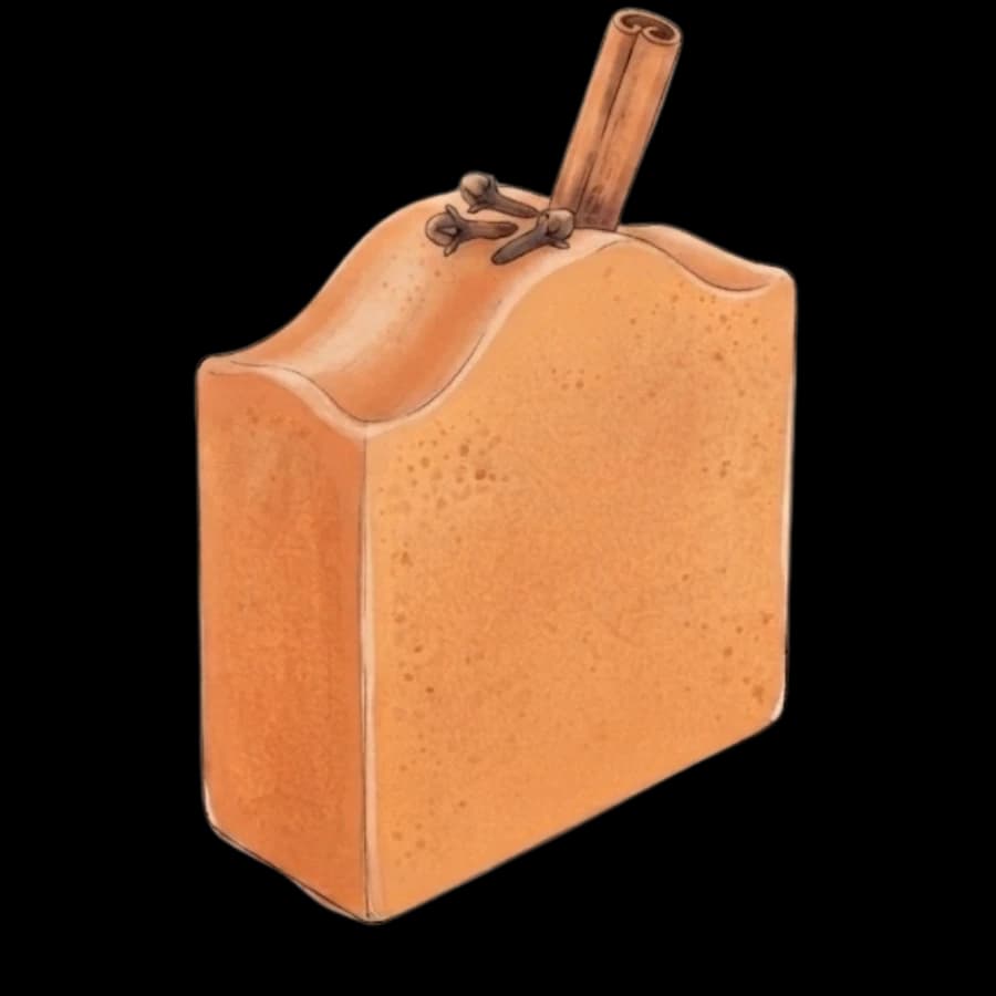The Orange Spice soap bar